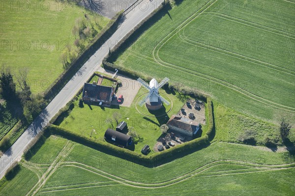 Upthorpe Windmill, Suffolk, 2016. Creator: Historic England.