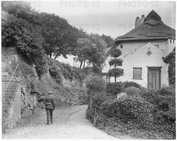 Manor Cottage, Water Bag Bank, Knaresborough, Harrogate, North Yorkshire, 1900-1940. Creator: Edwin Dockree.