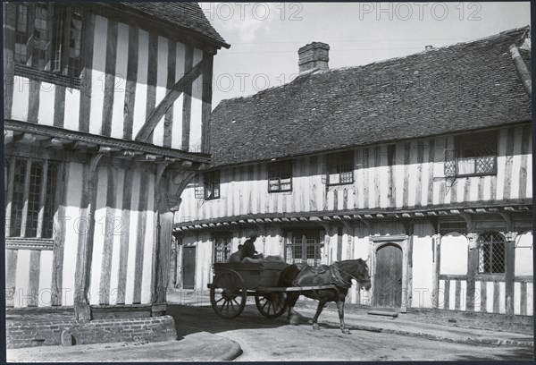 Lady Street, Lavenham, Lavenham, Babergh, Suffolk, 1925-1939. Creator: J Dixon Scott.