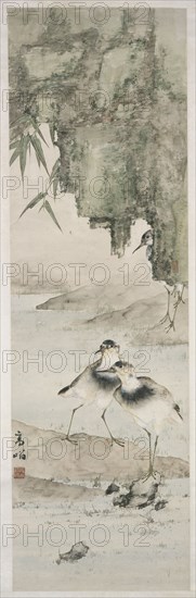 Water birds, probably 1923. Creator: Gao Qifeng.
