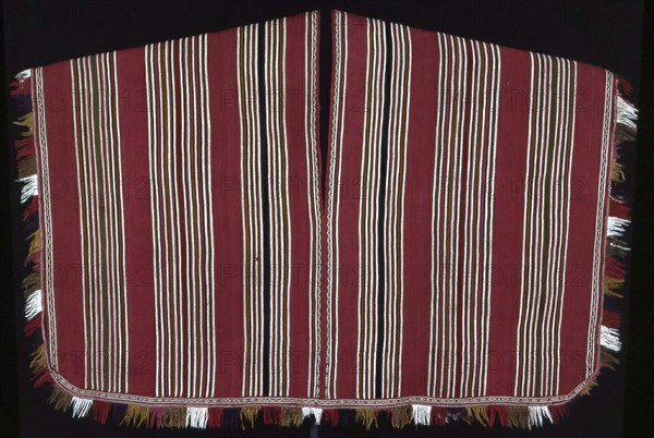 Poncho, Bolivia, 1850/1900. Creator: Unknown.