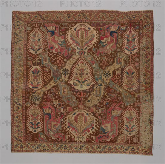 Carpet, Caucasus, mid-18th/19th century. Creator: Unknown.