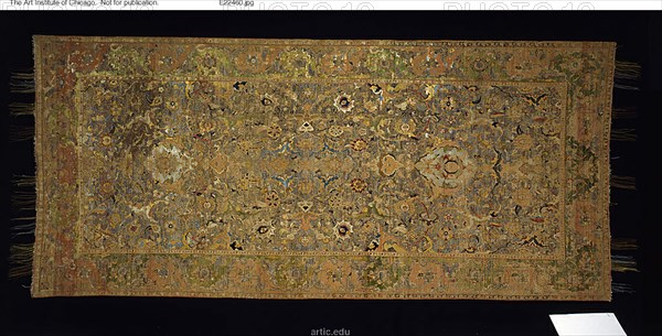 Carpet, Iran, 1601/25. Creator: Unknown.