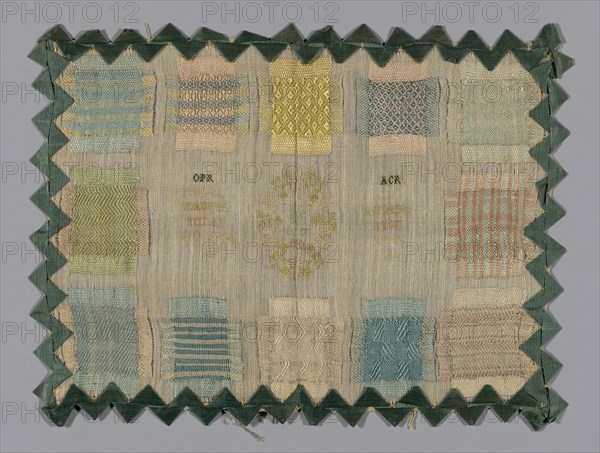 Sampler, Denmark, 1801. Creator: Unknown.