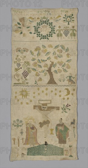 Sampler, Germany, 1778. Creator: Unknown.