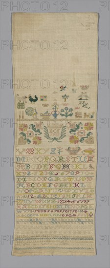 Sampler, Germany, 1771. Creator: Unknown.