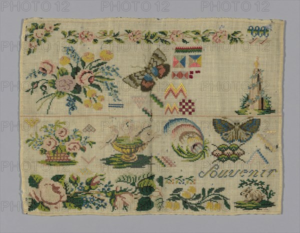 Sampler, Germany, 19th century. Creator: Unknown.