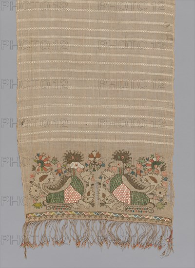 Towel, Greece, 18th century. Creator: Unknown.