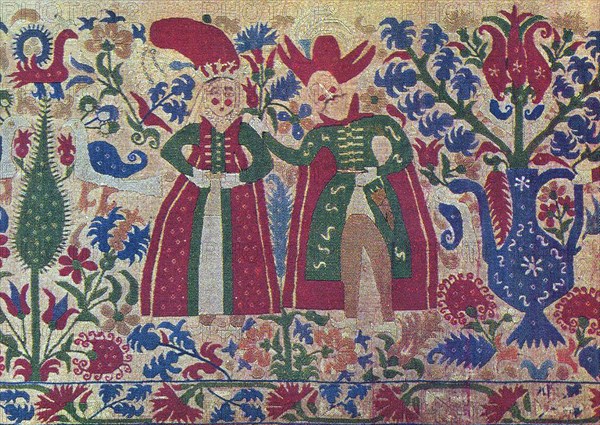 Bedcover, Greece, 1700/1900. Creator: Unknown.