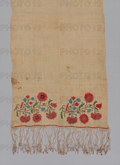 Towel, Sporades, 18th century. Creator: Unknown.