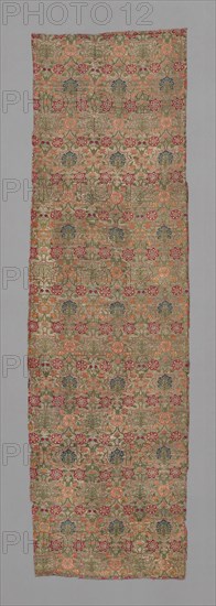 Panel (Dress Fabric), Iran, 1701/50. Creator: Unknown.