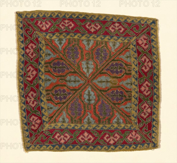 Cover (Dress Fabric), Iran, 19th century. Creator: Unknown.