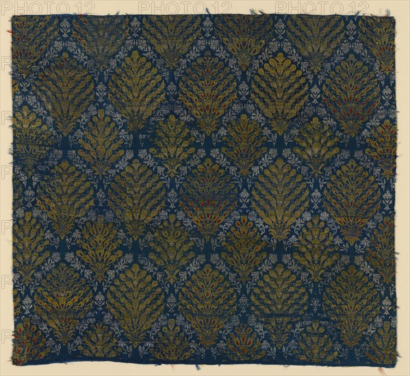 Panel (Dress Fabric), Iran, 18th/19th century. Creator: Unknown.