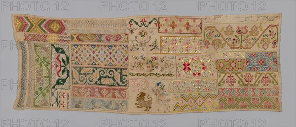 Sampler, México, 1825/75. Creator: Unknown.