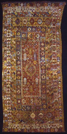 Carpet, Morocco, 1875-1900. Creator: Unknown.