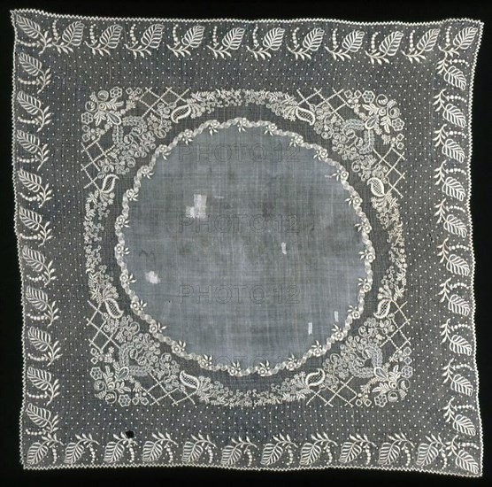 Handkerchief, Philippines, c. 1840. Creator: Unknown.