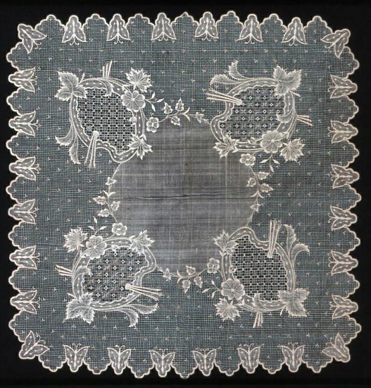 Handkerchief, Philippines, 1825/75. Creator: Unknown.