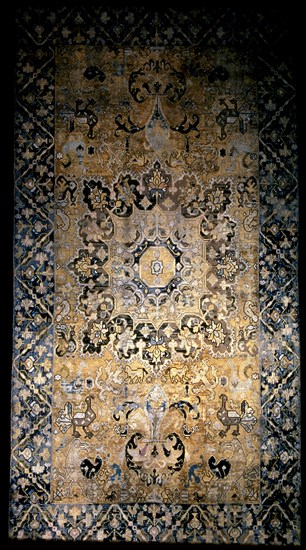 Altar Carpet, Spain, 17th century. Creator: Unknown.
