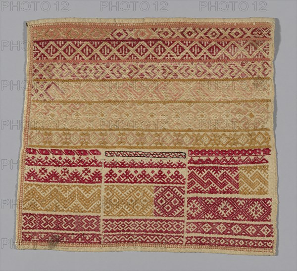 Sampler, Spain, 19th century. Creator: Unknown.