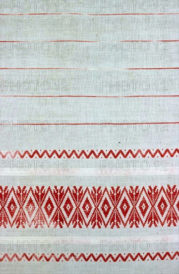 Over Towel Section, Sweden, c. 1775. Creator: Unknown.