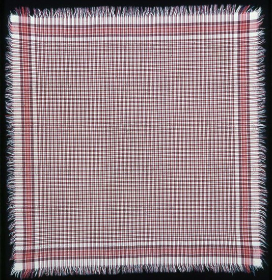 Handkerchief, Sweden, 1801/25. Creator: Unknown.