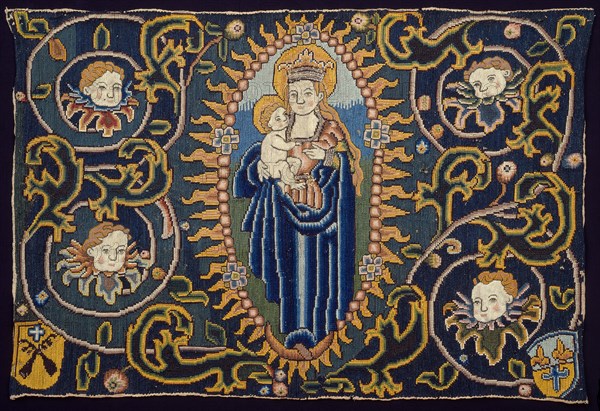 Panel Depicting Madonna and Child, Switzerland, 16th century. Creator: Unknown.