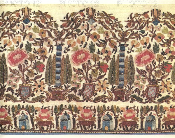 Towel or Napkin, Turkey, 19th century. Creator: Unknown.