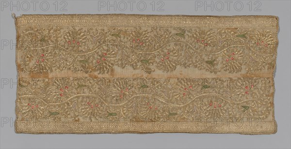 Fragment (Towel or Napkin), Turkey, 1875/1900. Creator: Unknown.