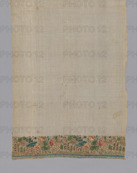 Towel or Napkin, Turkey, 19th century. Creator: Unknown.