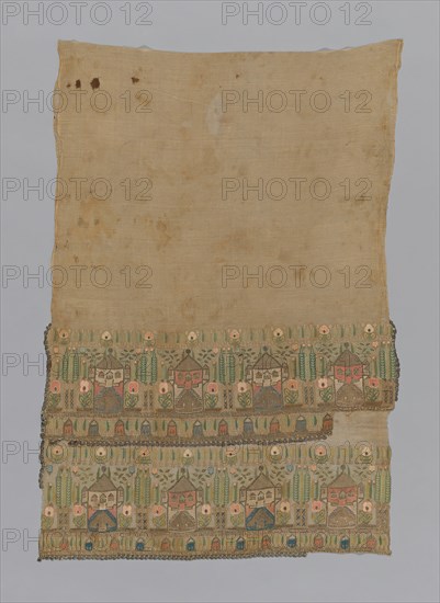 Towel or Napkin (Altered), Turkey, 18th/19th century. Creator: Unknown.