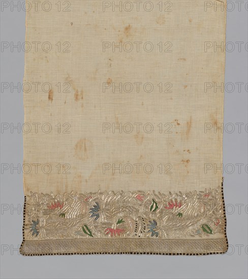 Towel or Napkin, Turkey, 19th century. Creator: Unknown.