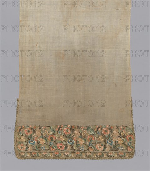 Towel or Napkin, Turkey, 19th century. Creator: Unknown.