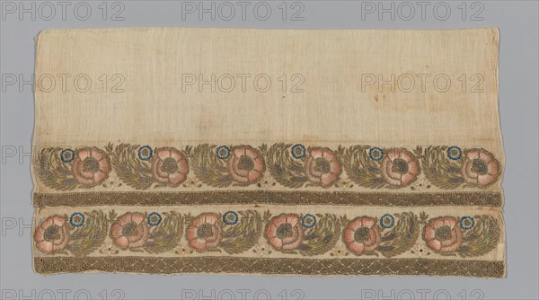 Towel or Napkin (Altered), Turkey, 19th century. Creator: Unknown.