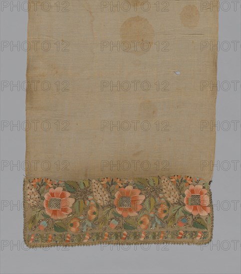 Towel or Napkin, Turkey, 19th century. Creator: Unknown.