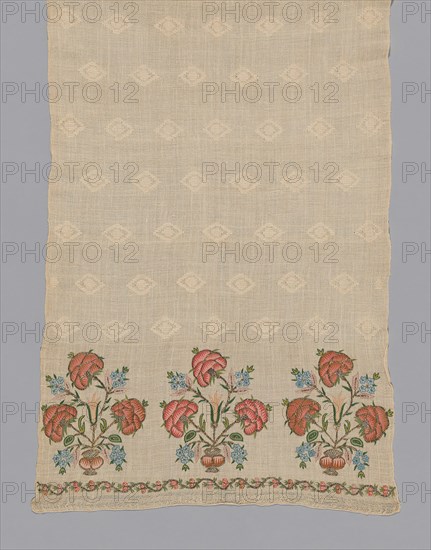 Towel, Turkey, 1750-1850. Creator: Unknown.