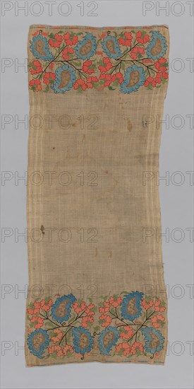 Towel, Turkey, 1700/1725. Creator: Unknown.