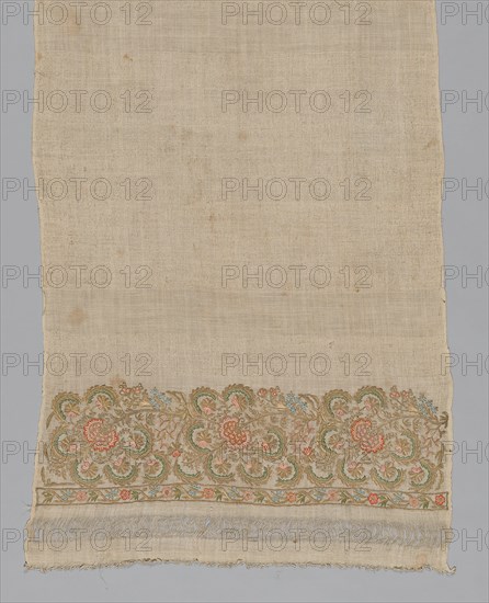 Towel, Turkey, 19th century. Creator: Unknown.