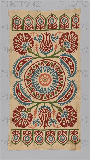 Cushion Cover, Turkey, 17th century. Creator: Unknown.