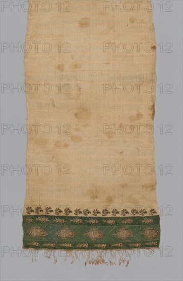 Towel, Turkey, 19th century. Creator: Unknown.