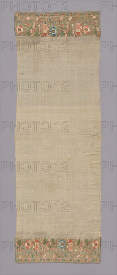 Towel, Turkey, 19th century. Creator: Unknown.