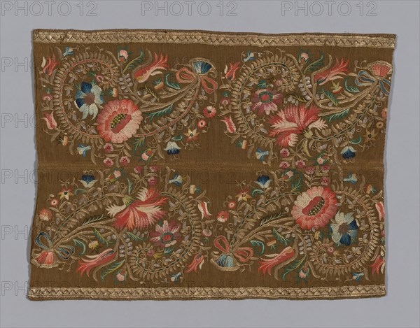 Fragment (Towel End), Turkey, 19th century. Creator: Unknown.