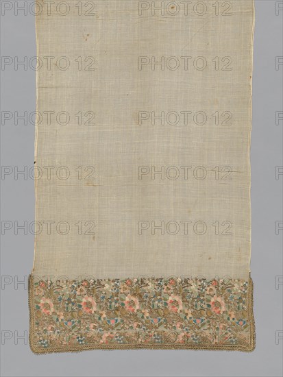 Towel, Turkey, 1850/1900. Creator: Unknown.