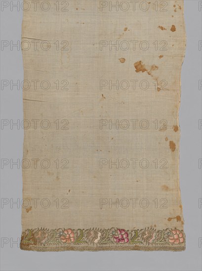 Towel, Turkey, 19th century. Creator: Unknown.