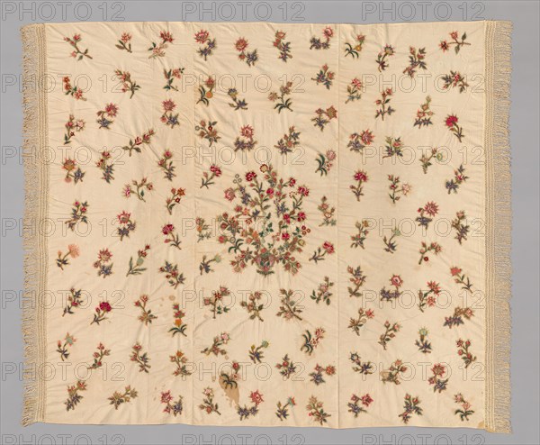 Bedcover, United States, 1801/25. Creator: Unknown.