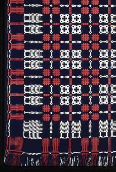 Coverlet, United States, 1825/30. Creator: Unknown.