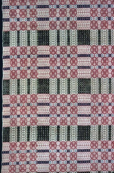 Coverlet, United States, 1820/25. Creator: Unknown.