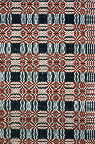 Coverlet, United States, 1820/30. Creator: Unknown.