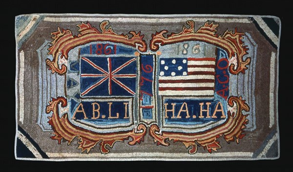 Rug, United States, After 1861. Creator: Unknown.