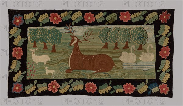 Rug, United States, 1775/1825. Creator: Unknown.