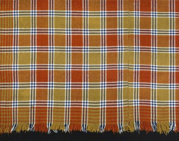 Coverlet, United States, 1820s/30s. Creator: Unknown.